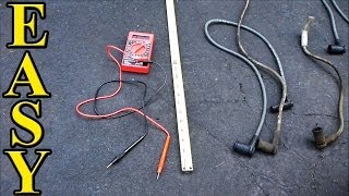 How to Test Spark Plug Wires [upl. by Novek]