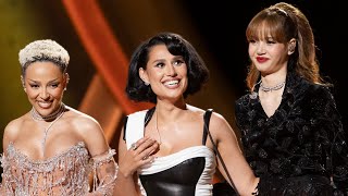 Oscars Lisa Doja Cat and RAYE Perform Iconic James Bond Theme Songs [upl. by Netsew406]