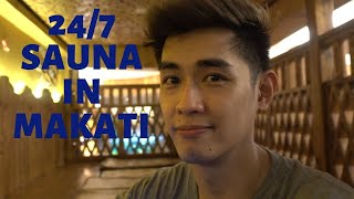 247 Authentic Korean Sauna in Makati [upl. by Heyman599]