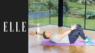 Les meilleurs exercices pour des abdos en béton┃ELLE Fitness [upl. by Chelton]