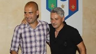 Baggio incontra Guardiola [upl. by Steinke]