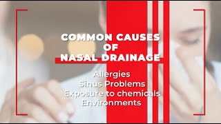 Solving Nasal Drainage Issues [upl. by Olrac]