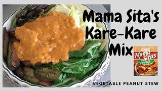 Mama Sitas Super Easy Kare Kare Recipe  Vegetables in Peanut Sauce [upl. by Nylac]