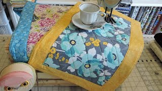 15 Minute Placemat Tutorial  Miter Corners [upl. by Clein]