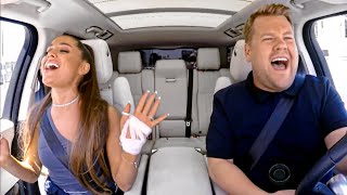 Ariana Grande Carpool Karaoke Singing part [upl. by Asilehc]