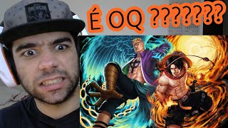 REACT  AMV BARBA BRANCA VS MARINE  ONE PIECE [upl. by Ahsieni838]