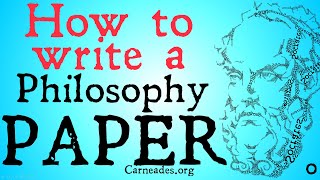 How to write a Philosophy Paper Basics [upl. by Larisa]