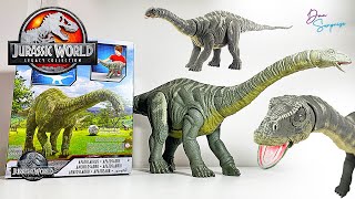 NEW APATOSAURUS JURASSIC WORLD LEGACY Toys COLLECTION IS HERE Super Colossal Apatosaurus [upl. by Ayimat]