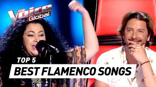 BEST FLAMENCO SONGS in The Voice [upl. by Solley290]