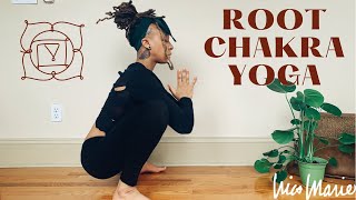 🔴 20 Minute Root Chakra Yoga  Get Grounded 🔴 [upl. by Atikam]