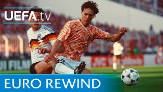 EURO 1988 highlights Netherlands 21 West Germany [upl. by Niwhsa753]