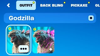 Fortnite GODZILLA SKIN UNLOCKED EARLY in Chapter 6 [upl. by Reiko404]