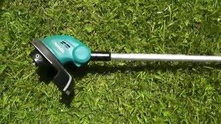 Makita Cordless Line Trimmer DUR181 Quick Review [upl. by Peirce]