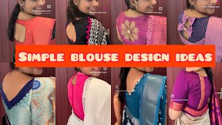 Simple blouse design ideas [upl. by Mathia]