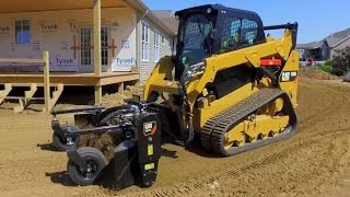 Cat® Power Box Rake Attachment Overview [upl. by Aborn966]