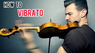 How to VIBRATO Violin Tutorial [upl. by Nybor937]