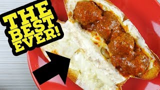 Quick and Easy Meatball Sub Recipe [upl. by Bilac]