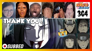 quotNejis Deathquot Naruto Shippuden Episode 364 REACTION MASHUP [upl. by Hehre]