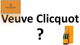 How to say Veuve Clicquot CORRECTLY French Champagne Pronunciation [upl. by Annaoi]