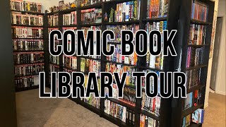 Comic Book Home Library Tour Spring 2021 Comics Graphic Novels Omnibus Collection [upl. by Sparke812]