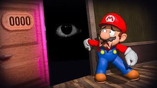 Mario Plays Roblox DOORS [upl. by Godrich]