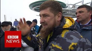 Chechen leader Ramzan Kadyrov questioned on gay purge  BBC News [upl. by Sosthena]