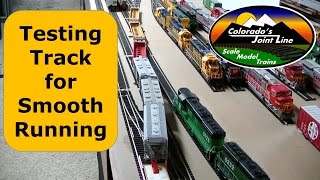 Testing Model Train Tracks and Switches [upl. by Aiza796]