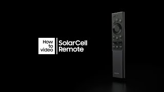 How to use SolarCell Remote with Neo QLED  Samsung [upl. by Anihta]