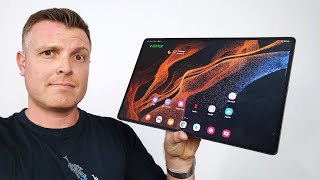 Galaxy Tab S8 Ultra Review [upl. by Ahsirt]