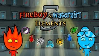 Fireboy and Watergirl 5 Elements Walkthrough All Levels [upl. by Lenuahs]