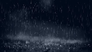 Gentle Night Rain 12 HOURS Rain Sounds for Sleeping  DARK SCREEN to Sleep Fast amp End Insomnia [upl. by Ahsets]