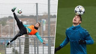 Cristiano Ronaldo In Training 2018  SkillsTricksGoals  Freestyle HD [upl. by Imrots970]