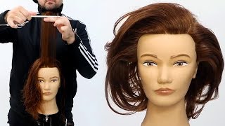 How To Do The Classic 180 Degree Layered Haircut [upl. by Kovacs]