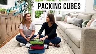 How To Pack With Packing Cubes [upl. by Ahsiela]