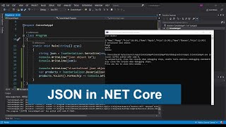 C JSON in Visual Studio 2019 Getting Started [upl. by Ayama]