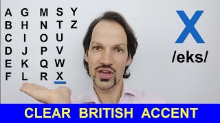 How To Pronounce The English Alphabet BRITISH PRONUNCIATION [upl. by Westmoreland139]