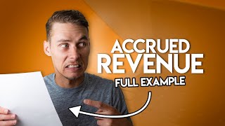 Accrued Revenue MADE EASY  Adjusting Entries [upl. by Vanni499]