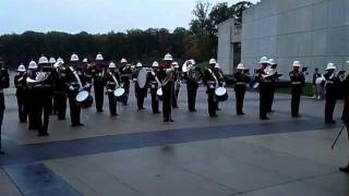 British Royal Marines Band at the National Museum of the Marine Corps [upl. by Ennaeel]