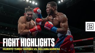 HIGHLIGHTS  Gilberto Zurdo Ramírez vs Sullivan Barrera [upl. by Trueman]