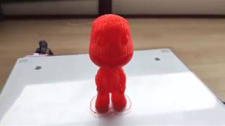 Alfawise U30 pro 3D printed Sackboy from the Little Big Planet Playstation Game [upl. by Aienahs236]