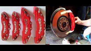 Assembly install tutorial cover BREMBO brake all cars [upl. by Berton]