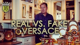 How to Tell Real from Fake Versace by James Bean Estate Sales [upl. by Namwob]