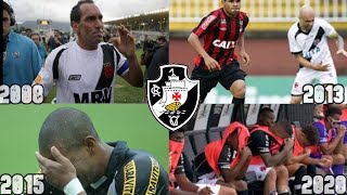 VASCO TETRA REBAIXADO 2020  VEJA TODOS OS REBAIXAMENTOS DO CLUBE  2008  2013  2015  2020 [upl. by Eilegna]