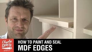 How to Seal and Paint MDF Edges  Video 2 [upl. by Hortense]