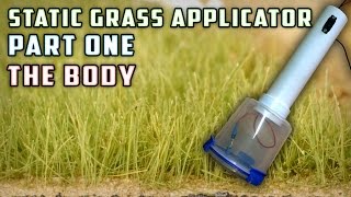 Static Grass Applicator Body  How To  Model Railroad [upl. by Adelaide]