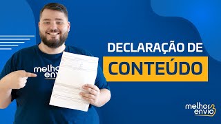 Quando enviar o seu frete com declaração de conteúdo [upl. by Aneehsor]