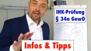 IHKSachkundeprüfung § 34a GewO  Infos amp Tipps [upl. by Calendra]