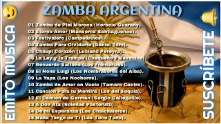 Folklore Chacareras y Zambas Argentinas  Grandes Exitos Originales [upl. by Anawyt]