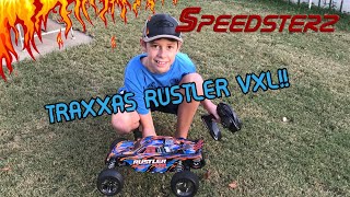 Traxxas Rustler 2wd VXL UNBOXING and FIRST RUN [upl. by Biagi]