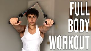 Full Body Resistance Band Workout At Home Workout [upl. by Leon225]